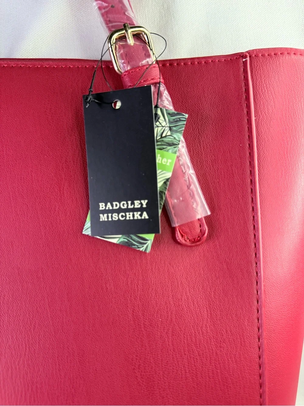 Red Tote Bag - Stylish Everyday Carry